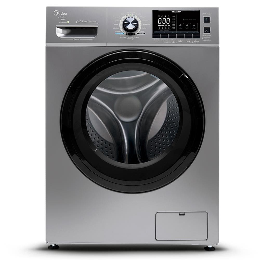 Lavadora De Roupa Midea Lfa X Storm Wash Inverter Tambor D Kg