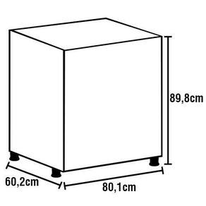 Cozinha Completa Bartira Rubi com 7 Portas e 5 Gavetas - 280cm de largura