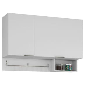 Cozinha Completa Bartira Rubi com 7 Portas e 5 Gavetas - 280cm de largura