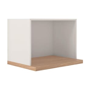 Cozinha Completa Bartira Linea com 6 Portas, 3 Gavetas, Portas de Vidro e Nicho - 260 cm de Largura