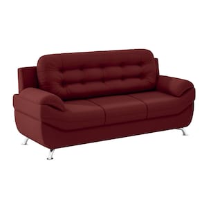 Sofá 3 e 2 Lugares Linoforte Mercury Revestido em Tecido Suede