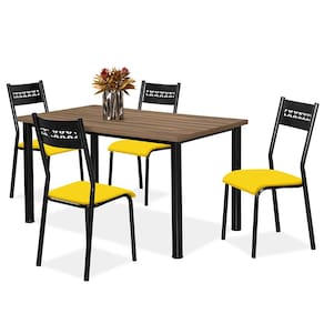 Preto/Amarelo/Marrom