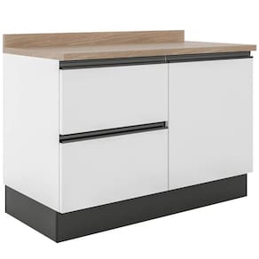 Cozinha Completa Bartira Linea com 5 Portas, 3 Gavetas e 2 Prateleiras - 280cm de largura