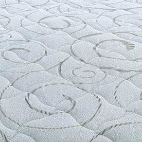 Cama Box de Casal Biflex Turquia com Molas Ensacadas e Pillow Inn 69x138x188cm - Branco/Grafite