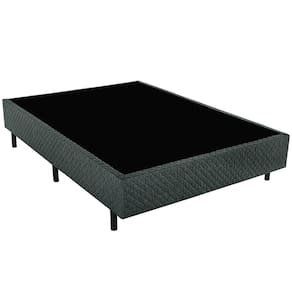 Cama Box de Casal Biflex Turquia com Molas Ensacadas e Pillow Inn 69x138x188cm - Branco/Grafite