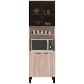Cozinha Completa Demóbile Firenze com 10 Portas, 2 Gavetas e 7 Prateleiras - 259,5cm de largura
