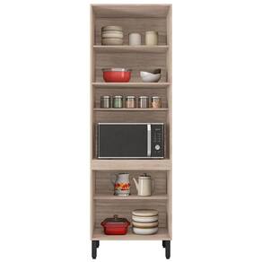 Cozinha Completa Demóbile Firenze com 10 Portas, 2 Gavetas e 7 Prateleiras - 259,5cm de largura