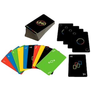 Kit Jogo de Cartas Uno Minimalista Mattel + Álbum da Copa do Mundo