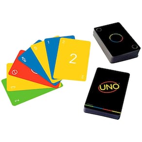 Kit Jogo de Cartas Uno Minimalista Mattel + Álbum da Copa do Mundo