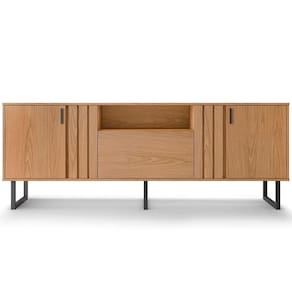 Rack Colibri Juruá com Painel Extensível Leme para TV de até 70"