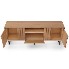 Rack Colibri Juruá com Painel Extensível Leme para TV de até 70"
