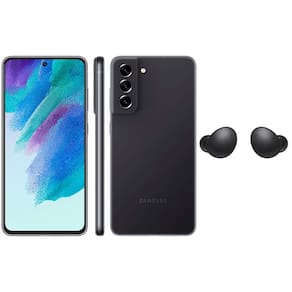 Smartphone Samsung Galaxy S21 FE 5G Preto 256GB + Fone de Ouvido TWS Samsung Galaxy Buds2 – Preto