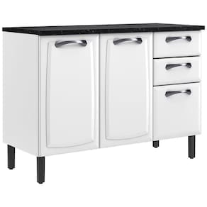 Cozinha Compacta Itatiaia New Premium com 12 Portas, 2 Gavetas e 10 Prateleiras - 280cm de largura