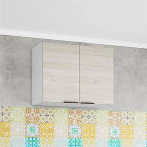 Cozinha Completa Bartira Rubi com 9 Portas, 3 Gavetas e 5 Prateleiras - 280cm de largura