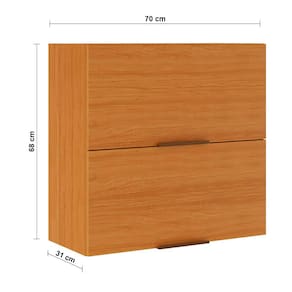 Cozinha Completa Itatiaia Ideale com 5 Peças, 13 Portas, 14 Prateleiras e 2 Gavetas – 260cm de Largura