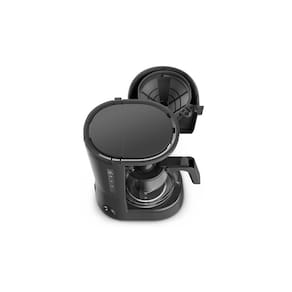 Fritadeira Elétrica Sem Óleo Air Fryer Electrolux Family Efficient EAF50 5L – Grafite + Cafeteira Elétrica Efficiente ECM10 15 Xícaras - Preta