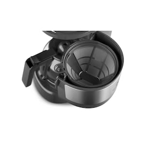 Fritadeira Elétrica Sem Óleo Air Fryer Electrolux Family Efficient EAF50 5L – Grafite + Cafeteira Elétrica Efficiente ECM10 15 Xícaras - Preta