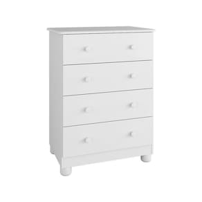 Berço Americano + Cômoda Infantil com 4 Gavetas e 65,1cm de Largura + Guarda-Roupa Infantil Peroba Duda Plus com 2 Portas, 3 Gavetas e 5 Prateleira