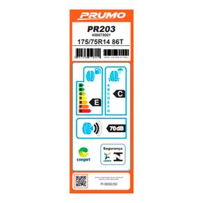 Pneu Aro14 Prumo Comfort C 175/75 R14 86T – 2 Unidades