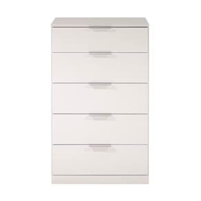 Guarda-Roupa Bartira Monza com 3 Portas de Correr e 3 Gavetas + Cômoda Versatti com 5 Gavetas + Cabeceira para Cama Box Casal Versatti com Tomada