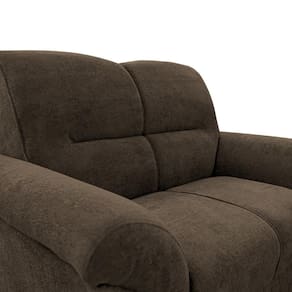 Sofá de 3 e 2 Lugares Cama inBox Mourato com 187cm e 140cm de Larguras e Revestidos em Bouclé