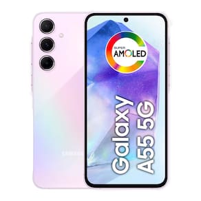 Smartphone Samsung Galaxy A55 5G Rosa 256GB, 8GB RAM, Câmera Tripla Traseira de até 50MP e Tela Super AMOLED 6.6" + Galaxy Fit3 Rose