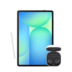 Tablet Samsung Galaxy Tab S10 FE 128GB, 8GB RAM, Tela 10.9" 90Hz, IP68, Android 15, Caneta S Pen e Capa Protetora + Galaxy Buds FE - Grafite