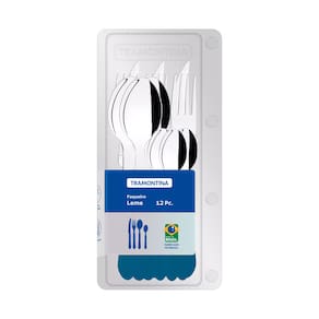 Panela de Pressão Tramontina Arizona em Alumínio, Revestimento Starflon Max 4,5L – Preto + Faqueiro 12 Peças Leme com Lâminas em Aço Inox – Azul