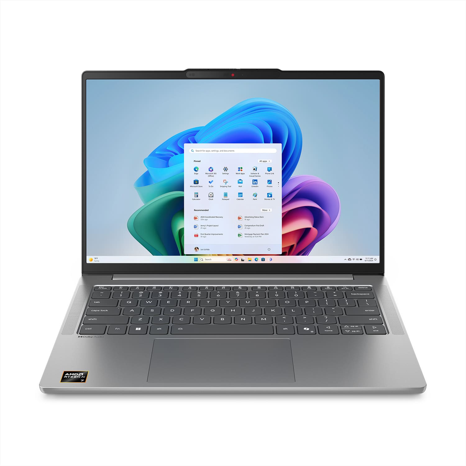 Notebook Lenovo 14” Ideapad Slim 5 83NJ0002BR Windows 11 Ryzen AI