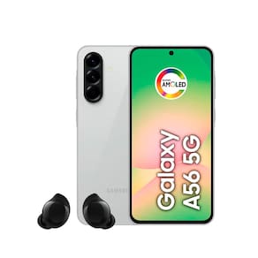 Smartphone Samsung Galaxy A56 5G Tela 6.7" 128GB Câmera Tripla 50MP Cinza + Galaxy Buds Core Preto