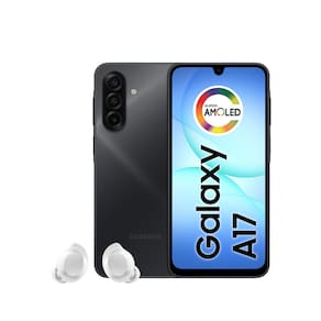 Smartphone Samsung Galaxy A17 5G Tela 6.7" 256GB Câmera Tripla 50MP Preto + Galaxy Buds Core Bluetooth Branco