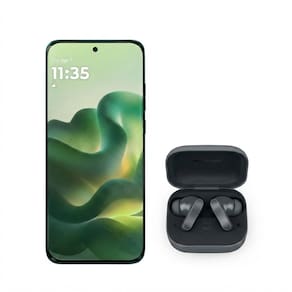 Kit Motorola Edge 70 Fusion 256GB 5G com Moto Buds Bass Bluetooth 43H