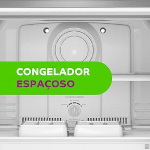 Geladeira Consul Frost Free CRB39AK com Gavetão Hortifruti e Congelador Espaçoso Inox - 342L