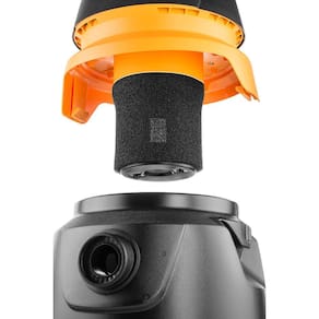 Aspirador de Pó e Água Electrolux Acqua Power AQP20 1400W 10L com Conjunto de Acessórios e Rodas 360° - Amarelo/Preto
