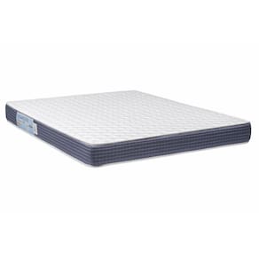 Colchão Casal Ortobom Elegance Espuma D33 17x138x188 cm - Branco/Azul