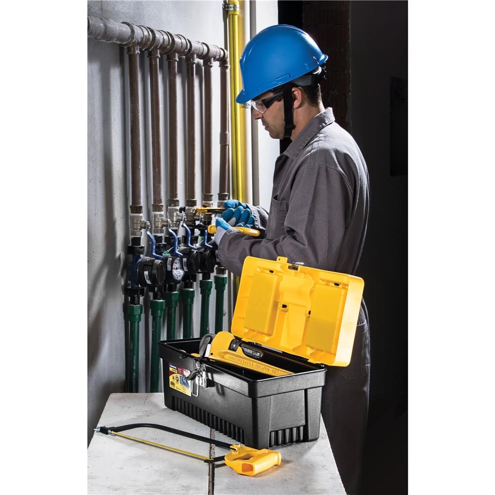 Caixa plástica para ferramentas Tramontina 17" - CAIXA PLASTICA INJETADA 17 AM E PRETA TRAMONTINA.. - 2