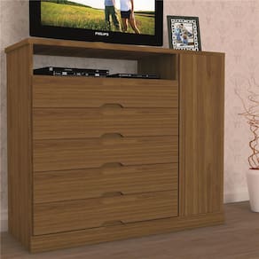 Cômoda Mademarcs Braga com 5 Gavetas e 1 Porta