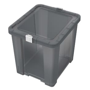 Caixa Organizadora em Polipropileno Tramontina Office 92552/012 com Tampa – 42 L