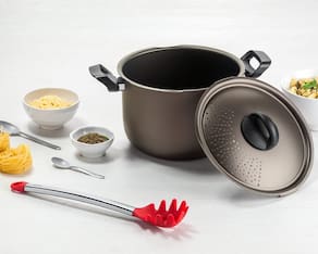 Espagueteira Brinox 5,5L em Alumínio - Prata - 3