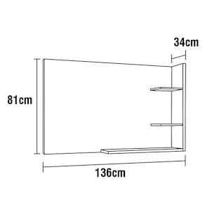 Painel Madetec Julia para TVs de até 42” - Rijo - 3
