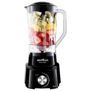 Liquidificador Britânia Diamante 800 com Função Ice, Função Pulsar, 900W e 4 Velocidades - Preto
