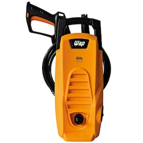 Lavadora de Alta Pressão Wap Ágil 1800 Compacta com Jato de Água Leque e Concentrado, 1300PSI e Sistema Stop Total - 1400W