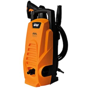 Lavadora de Alta Pressão Wap Ágil 1800 Compacta com Jato de Água Leque e Concentrado, 1300PSI e Sistema Stop Total - 1400W