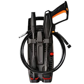 Lavadora de Alta Pressão Wap Ágil 1800 Compacta com Jato de Água Leque e Concentrado, 1300PSI e Sistema Stop Total - 1400W