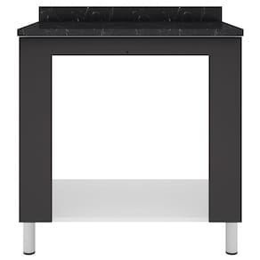 Balcão para Forno e Cooktop Bartira Rubi com 4 Bocas - 80,1cm de largura
