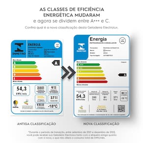 Geladeira Electrolux DFX41 Frost Free 371L Turbo Congelamento Duplex Inox