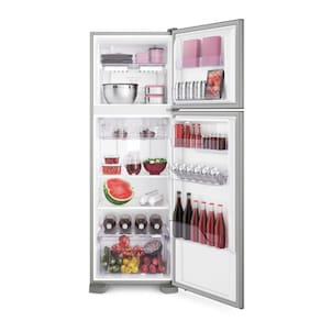 Geladeira Electrolux DFX41 Frost Free com Turbo Congelamento 371L - Inox