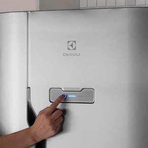 Geladeira Electrolux DFX41 Frost Free com Turbo Congelamento 371L - Inox