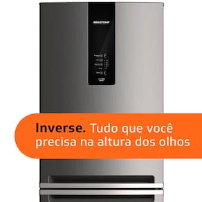 Geladeira Brastemp BRE57AK Frost Free com Turbo Ice Inverse - 443L
