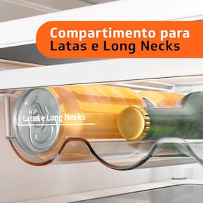 Geladeira Brastemp BRE57AK Frost Free com Turbo Ice Inverse - 443L